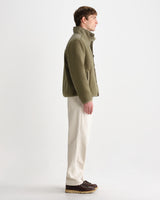Beven - Khaki Green Technical Fleece