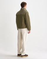 Beven - Khaki Green Technical Fleece