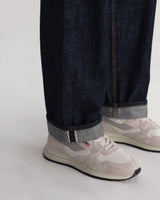 Felix - Jean en denim selvedge coupe ample, délavage rincé