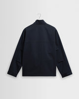 Marsden – Dunkelblaue wasserabweisende Twill-Jacke