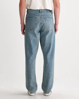 Russell – Straight-Fit-Jeans aus Selvedge-Denim in Blue Wash