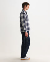 Whiting – Overshirt „Beatnik“ in Marineblau