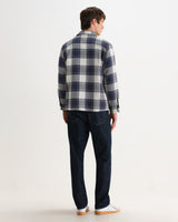 Whiting – Overshirt „Beatnik“ in Marineblau