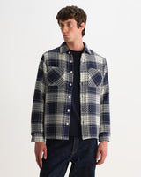 Whiting – Overshirt „Beatnik“ in Marineblau