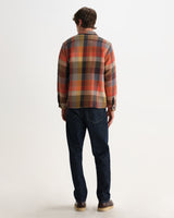 Whiting – Kariertes Overshirt „Pike“ in Orange