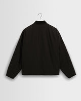 wax london men's Astro - Black Cotton Nylon Jacket
