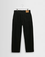 wax london men's Felix - Black Loose Fit Denim Jeans