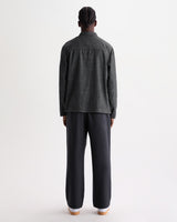 wax london men's Manilla - Washed Indigo Chambray Shirt