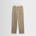 Aubyn - Pantalon décontracté en sergé de coton et lyocell beige