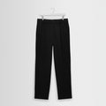 Aubyn - Pantalon décontracté en sergé de coton et Tencel noir