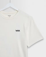 Dean – T-Shirt mit Blumenprint in Off-White und Schwarz
