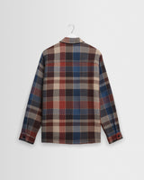 Whiting – Rostfarbenes und mehrfarbiges Pike-Karo-Overshirt