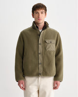 Beven - Khaki Green Technical Fleece