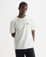 Dean – T-Shirt mit Blumenprint in Off-White und Schwarz