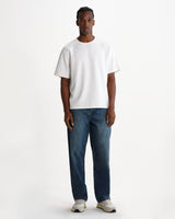 Felix - Mid Blue Wash Selvedge Loose Fit Denim Jeans