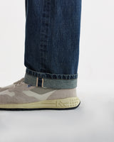 Felix - Mid Blue Wash Selvedge Loose Fit Denim Jeans