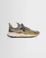 Flower Mountain - Braune und cognacfarbene Wildleder- und Nylon-Yamano 3 Turnschuhe