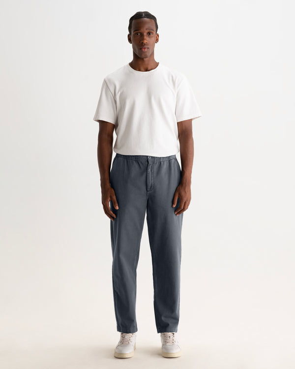 Kurt – Petrolblaue Bio-Baumwollhose