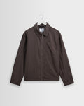 Lytton – Overshirt aus anthrazitfarbenem Crinkle-Nylon