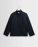 Marsden – Dunkelblaue wasserabweisende Twill-Jacke