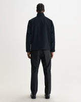 Marsden – Dunkelblaue wasserabweisende Twill-Jacke