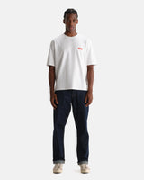 Milton - T-shirt graphique de livraison de pizza blanche