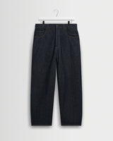 Ramsdale – Barrel-Fit-Jeans in Dark Indigo Rinse