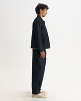Rufford – Jeansjacke aus dunklem Indigo-Rinse-Denim