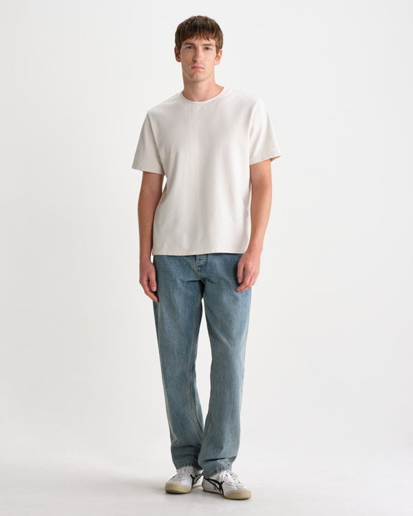 Russell - Blue Wash Selvedge Straight Fit Denim Jeans