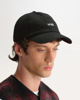 Spencer – Sportcap aus gewaschener schwarzer Baumwolle