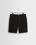 Trinity – Schwarze Shorts aus Baumwoll-Tencel