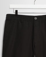 Trinity - Short en coton Tencel noir