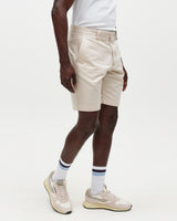 Trinity – Shorts aus Baumwoll-Tencel-Stein