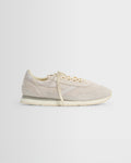Walsh - Off White And White Suede Ensign Trainers