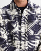 Whiting – Overshirt „Beatnik“ in Marineblau