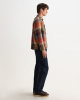 Whiting – Kariertes Overshirt „Pike“ in Orange