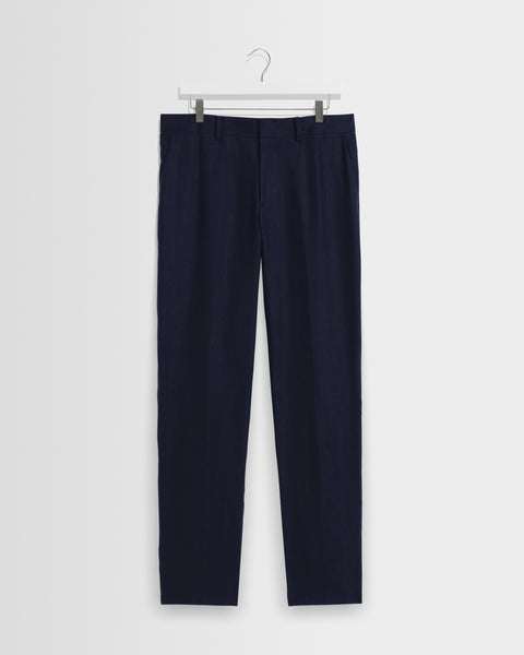 Alp – Marineblaue Leinenhose