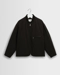 Astro - Schwarze Baumwoll-Nylon-Jacke