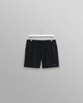 Brockwell – Schwarze Logo Badeshorts