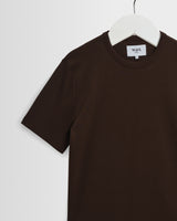 wax london men's Dean - Brown Peached Short-Sleeve T-Shirt