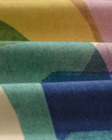 wax london men's Didcot - Multicolour Painted Shapes Short-Sleeve Shirt
