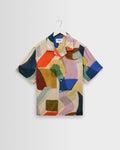 Didcot - Chemise à manches courtes à motifs géométriques multicolores