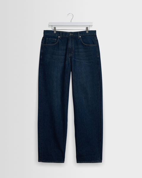 Felix – Loose-Fit-Jeans in Dark Vintage Blue Wash