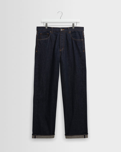 Felix - Rinse Wash Japanischer Selvedge Loose Fit Denim