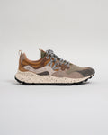 Flower Mountain - Baskets Yamano 3 en daim et nylon gris foncé
