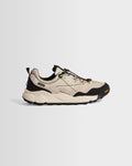 Flower Mountain - Baskets IWANO 2 en daim et nylon blanc et noir