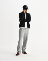 wax london men's Hays - Black Structured Waffle Overshirt