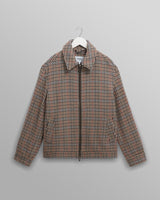 wax london men's Heath - Natural Houndstooth Check Jacket