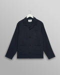 Kimpton - Veste en lin délavé marine