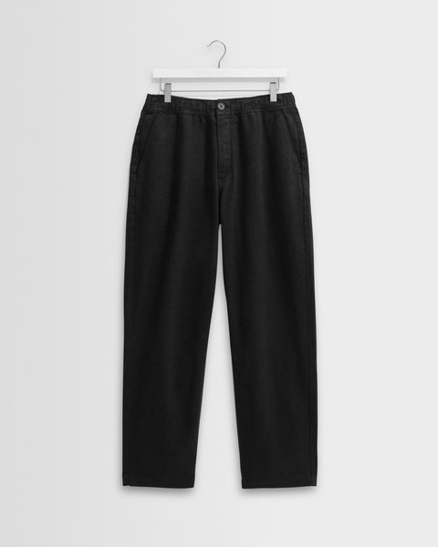 Kurt – Schwarze Bio-Baumwollhose